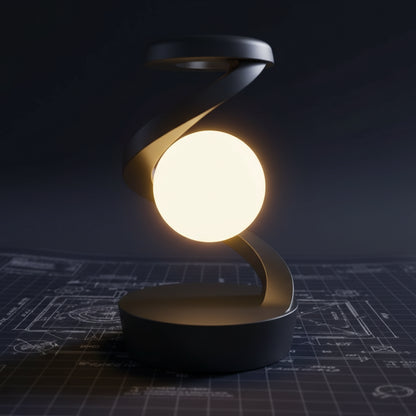 Lunar Core | Rotating Moon Lamp