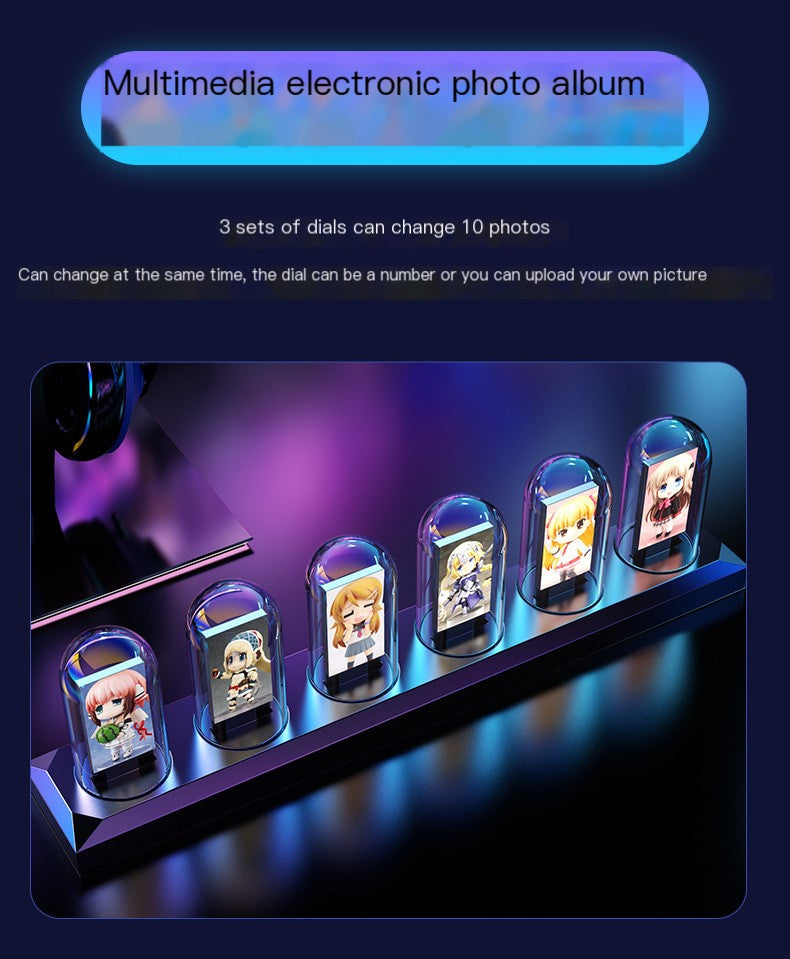 The Chrono Link| IPS Nixie Interface (Wi-Fi Sync)
