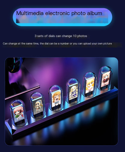 The Chrono Link| IPS Nixie Interface (Wi-Fi Sync)