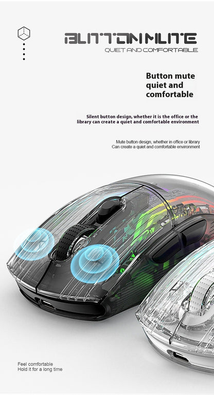 Cyber Mouse // Transparent OLED Display-Wireless