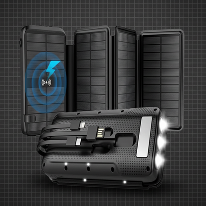 The Solar Fortress | 43800mAh Survival Hub.