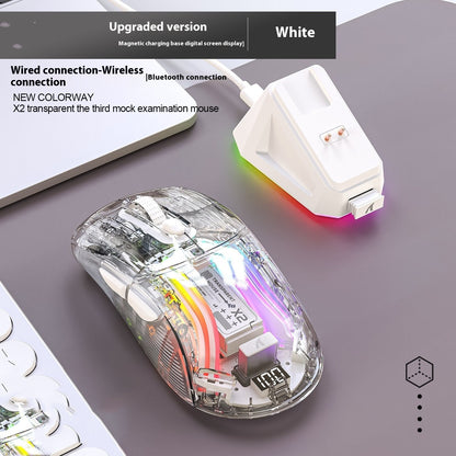 Cyber Mouse // Transparent OLED Display-Wireless
