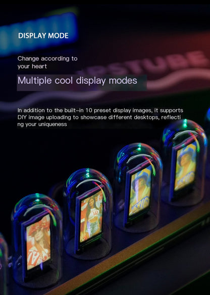 The Chrono Link| IPS Nixie Interface (Wi-Fi Sync)