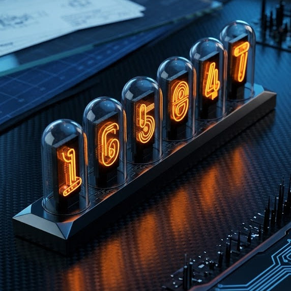 The Chrono Link| IPS Nixie Interface (Wi-Fi Sync)